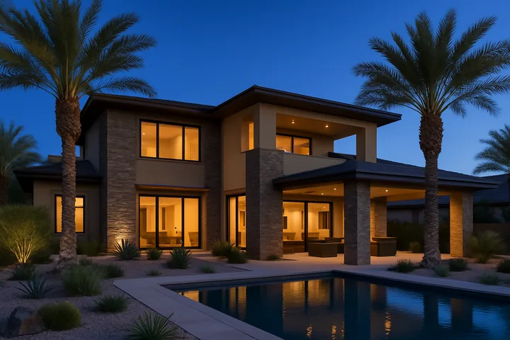 Illustrative MacDonald Highlands Henderson luxury SFR near Las Vegas